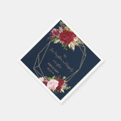 Om lief te hebben, te lachen en nog lang en gelukk servet (Hoek)