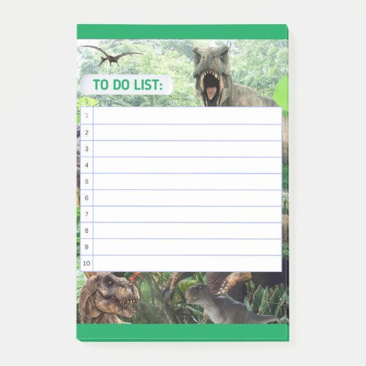 OM LIJST DINOSAUR TE DOEN POST-IT® NOTES (Voorkant)