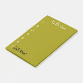 Om lijst te doen, bel mama! Post-it® notes Winkell (Schuin)