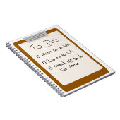 Om lijst te doen notitieboek (Rechterzijde)