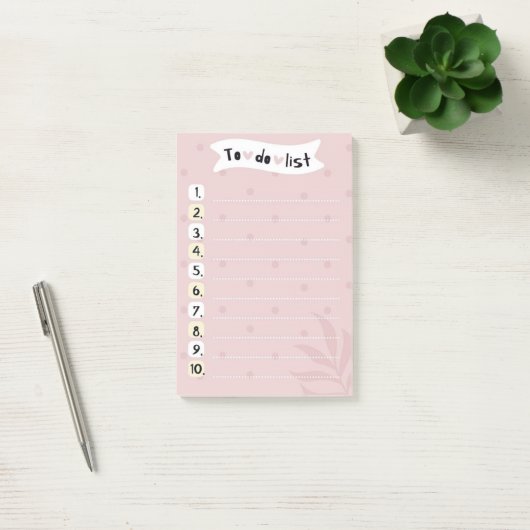 Om lijst te doen post-it® notes (Kantoor)
