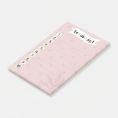 Om lijst te doen post-it® notes (Schuin)