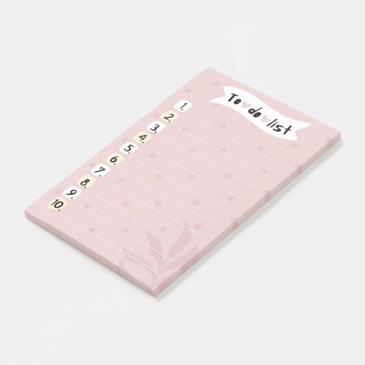 Om lijst te doen post-it® notes (Schuin)