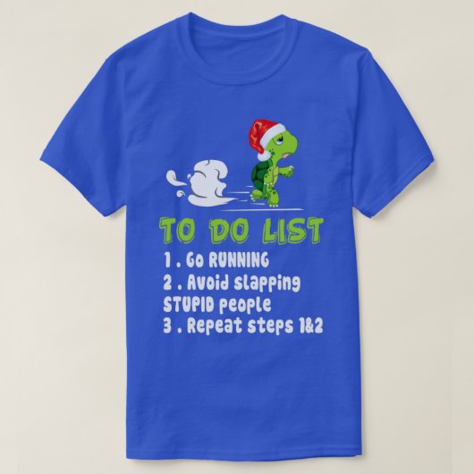 Om lijst te doen t-shirt (Design voorkant)