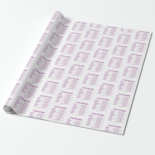 OM LIJST TE DOEN: YOGA CADEAUPAPIER (Uitgerold)