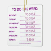 OM LIJST TE DOEN: YOGA KERAMISCH ORNAMENT (Links)