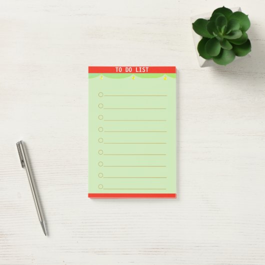 om lijst uit te voeren post-it® notes (Kantoor)
