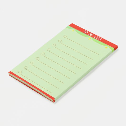  om lijst uit te voeren post-it® notes (Schuin)