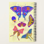 Om lijsten in stijl te doen: Butterfly Notitieboek (Achterkant)