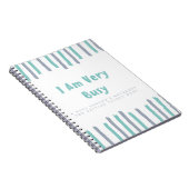 Om lijstnotebook te doen - ik ben erg druk notitieboek (Rechterzijde)