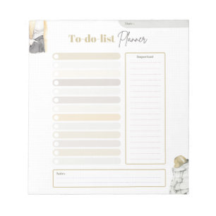 Om List Planner Girlie Tear Away Notepad te doen Notitieblok