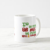 Om loonrol te doen koffiemok (Voorkant rechts)