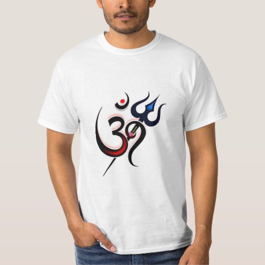 OM Lord Heilig Symbool T-shirt""Goddelijk Om Heer T-shirt (Voorkant)