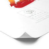 OM Lotus Chakras Poster (Hoek)