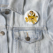 Om Lotus Ronde Button 5,7 Cm (In situ)