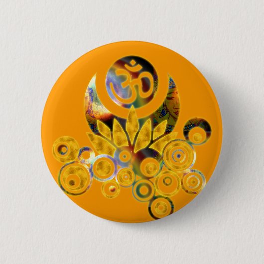 Om Lotus | SINAASAPPEL Ronde Button 5,7 Cm (Voorkant)
