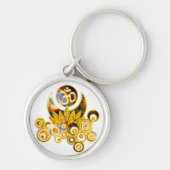 Om Lotus Sleutelhanger (Voorkant)