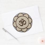 Om Lotus Sticker (Envelop)