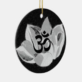 Om Lotus - Yoga Ornament (Rechts)