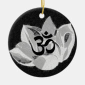 Om Lotus - Yoga Ornament (Voorkant)