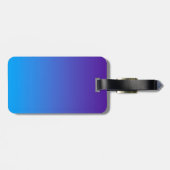 Om Lotus Yoga Pose Decor Bagagelabel (Achterkant horizontaal)