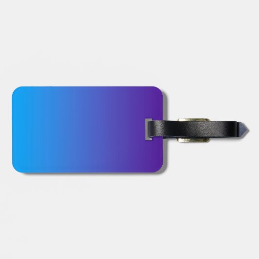 Om Lotus Yoga Pose Decor Bagagelabel (Achterkant horizontaal)