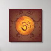Om Lotusflower Canvas Afdruk (Voorkant)