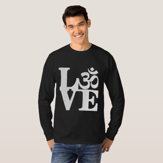 Om Love T-shirt (Voorkant volledig)
