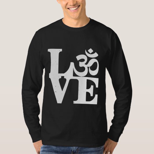 Om Love T-shirt (Voorkant)