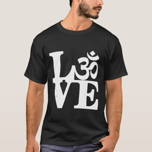 Om Love T-shirt (Voorkant)