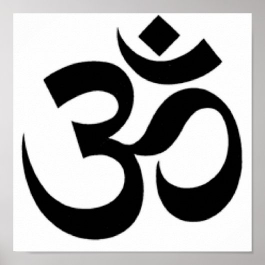 Om ma in pad me hum Poster (Voorkant)