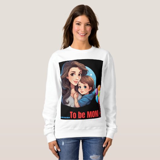 Om mama aangepaste premium klassieke Hoodies zijn (Voorkant volledig)