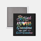Om mama grootmoeder moeder vader te worden genoemd magneet (Voorkant / Achterkant)