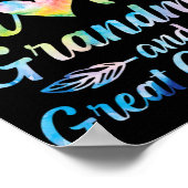 Om mama grootmoeder moeder vader te worden genoemd poster (Hoek)