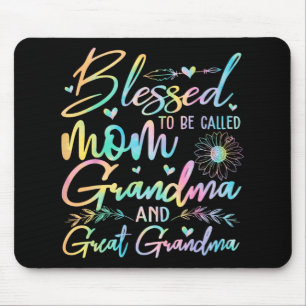 Om mama oma en overgrootmoeder bloem genoemd te wo muismat