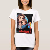Om mama op maat gemaakte premium klassieke T-shirt (Voorkant)