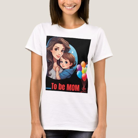 Om mama op maat gemaakte premium klassieke T-shirt (Voorkant)