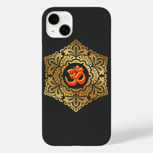 Om Mandal Hindu teken Case-Mate iPhone Case (Achterkant)