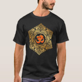 Om Mandal Hindu teken T-shirt (Voorkant)