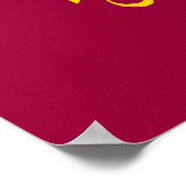 Om Mandala Art Poster (Hoek)