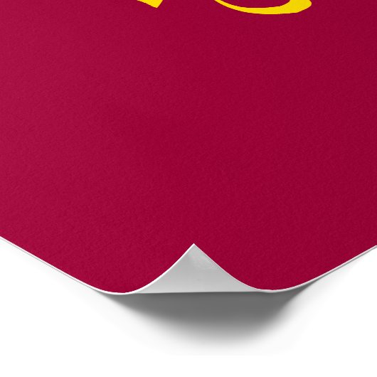 Om Mandala Art Poster (Hoek)