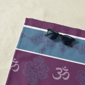OM Mandala - Beach Towel Strandlaken (In situ)