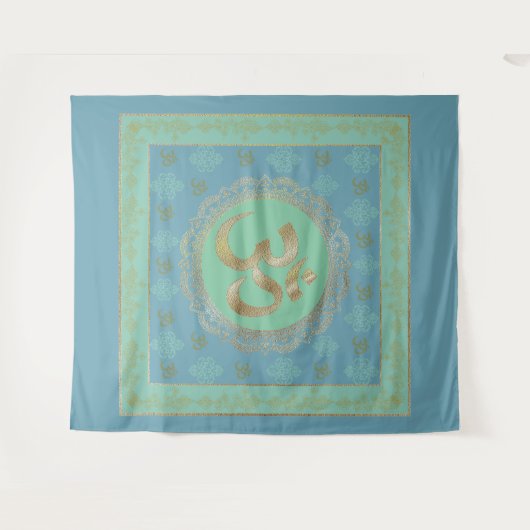 OM Mandala - Bosbouw Wandkleed (Voorkant (horizontaal))