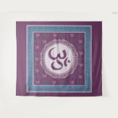 OM Mandala - Bosbouw Wandkleed (Voorkant (horizontaal))