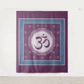OM Mandala - Bosbouw Wandkleed (Voorkant)