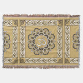 OM Mandala - Deken (Voorkant)