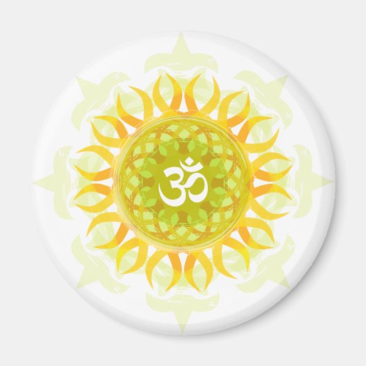 Om Mandala Magnet (Voorkant)