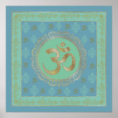 OM Mandala - Poster (Voorkant)