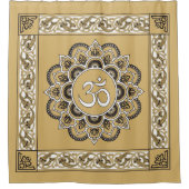 OM Mandala - Shower Curtain Douchegordijn (Voorkant)