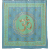 OM Mandala - Shower Curtain Douchegordijn (Voorkant)